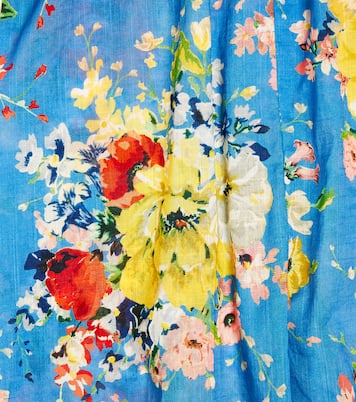 Alight shirred cotton jumpsuit | Zimmermann Kids