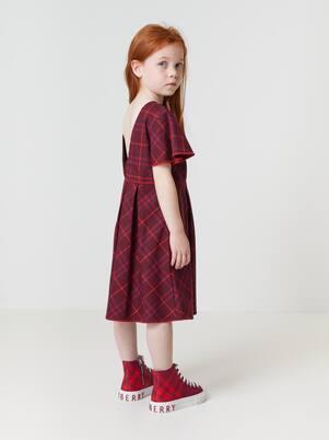 Burberry Check cotton dress | Burberry Kids