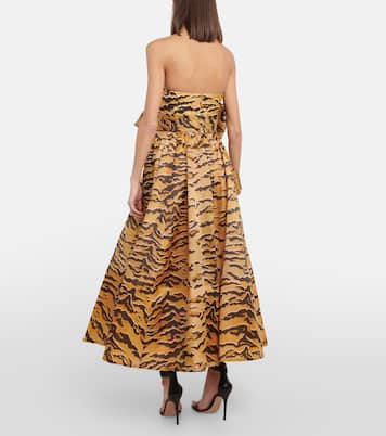 Matchmaker animal-print silk maxi dress | Zimmermann