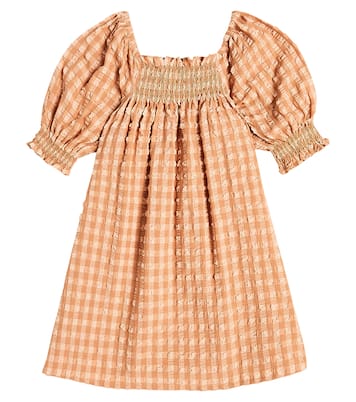 Canyon checked cotton-blend dress | The New Society
