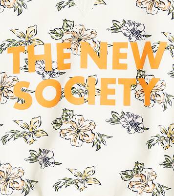 Rancho printed cotton-blend sweatshirt | The New Society