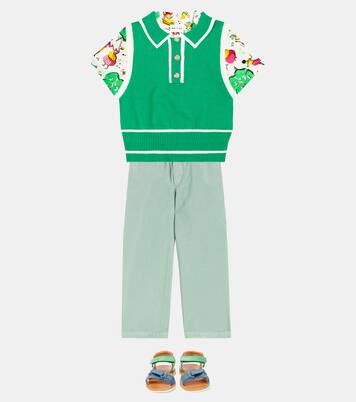 Sault printed cotton shirt | Morley