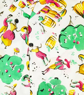 Sault printed cotton shirt | Morley