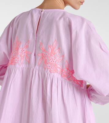 Robe brodée en coton | Juliet Dunn