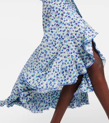 Robe midi Triny imprimée | Poupette St Barth