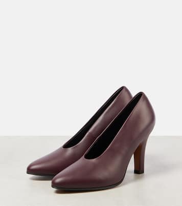 Prudens leather pumps | The Row