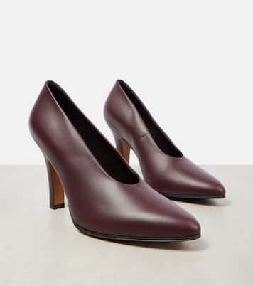 Prudens leather pumps | The Row