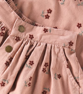 Gonna Blossom in cotone con ricamo | Rylee + Cru