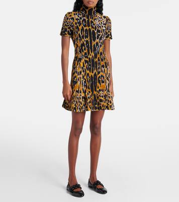 자카드 미니드레스 | Alaïa