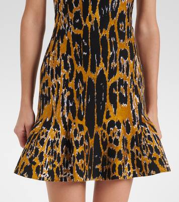 자카드 미니드레스 | Alaïa