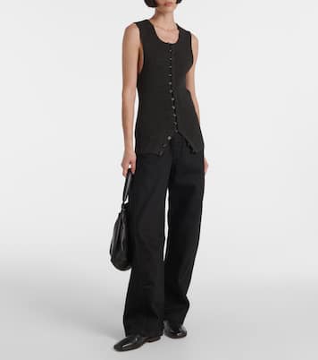 Wool-blend vest | Lemaire