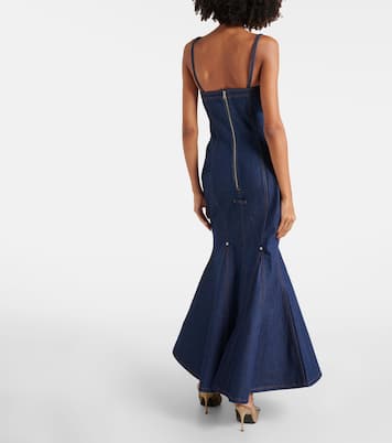 Denim maxi dress | Jean Paul Gaultier