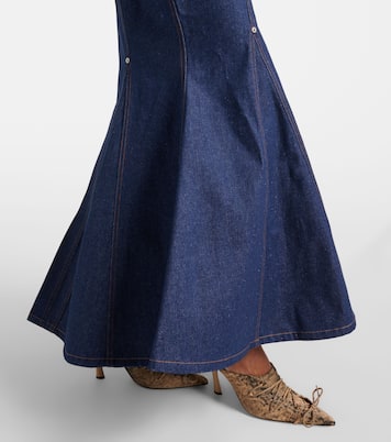 Denim maxi dress | Jean Paul Gaultier