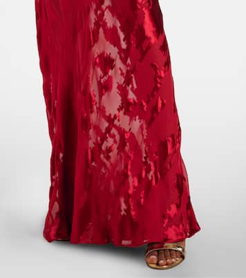 One-Shoulder-Robe aus Seide | The Sei