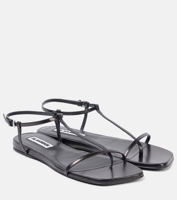 Sandalen aus Leder | Jil Sander