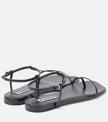 Sandalen aus Leder | Jil Sander