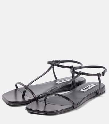 Sandalen aus Leder | Jil Sander