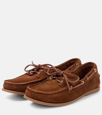Segelschuhe Robin aus Veloursleder | Tom Ford