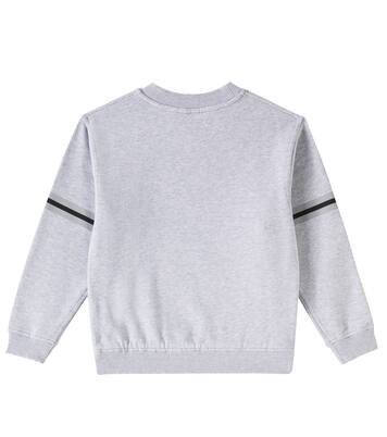Printed cotton jersey sweatshirt | Dolce&Gabbana Kids