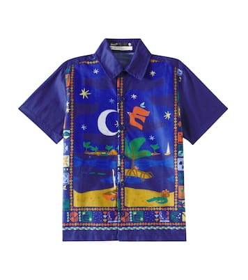 Printed cotton shirt | Fábula