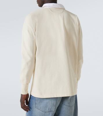 Logo cotton jersey polo shirt | Maison Margiela