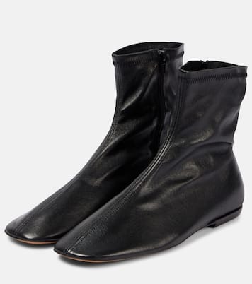 Ankle Boots Glove aus Leder | Dries Van Noten