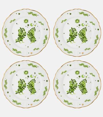 Eden set of 4 porcelain dinner plates | Bitossi