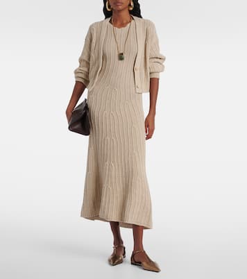 Cardigan Stelvio aus Leinen und Baumwolle | Max Mara