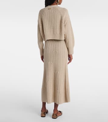 Cardigan Stelvio aus Leinen und Baumwolle | Max Mara