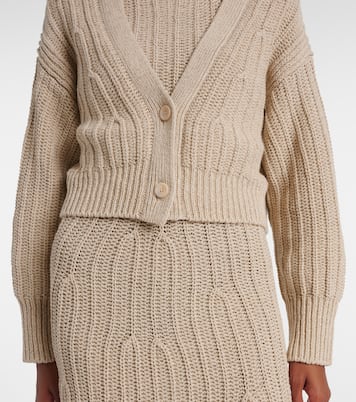 Cardigan Stelvio aus Leinen und Baumwolle | Max Mara