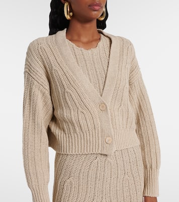 Cardigan Stelvio aus Leinen und Baumwolle | Max Mara