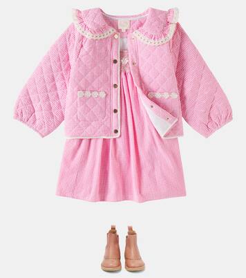 Embroidered cotton dress | Louise Misha