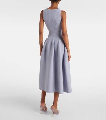 Robe midi à cristaux | Self-Portrait