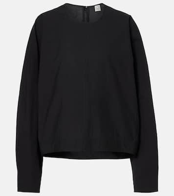 Longsleeve aus einem Baumwollgemisch | Toteme