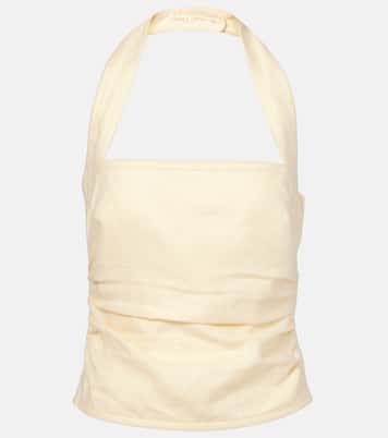 Top Jerry in lino con ruches | SIR