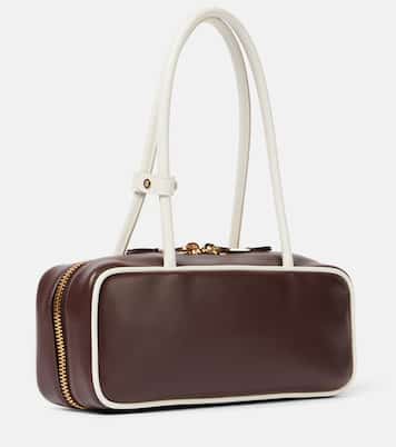 Beau leather shoulder bag | Miu Miu