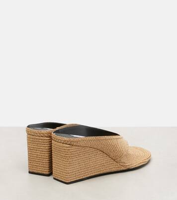 Cube 75坡跟夹趾穆勒鞋 | Alaïa