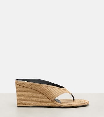 Cube 75坡跟夹趾穆勒鞋 | Alaïa