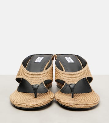 Cube 75坡跟夹趾穆勒鞋 | Alaïa