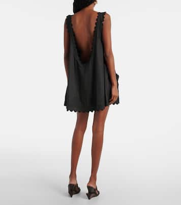 Robe brodée en coton | Juliet Dunn