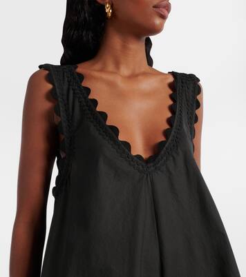 Robe brodée en coton | Juliet Dunn