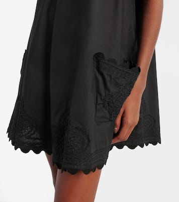 Robe brodée en coton | Juliet Dunn