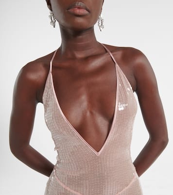 Robe longue Claudie à sequins | The New Arrivals Ilkyaz Ozel