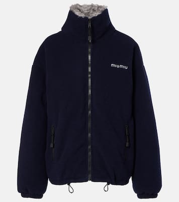Daunenjacke aus Fleece | Miu Miu