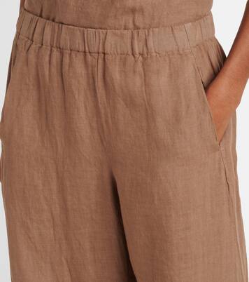 Gerade Hose Lola aus Leinen | Velvet