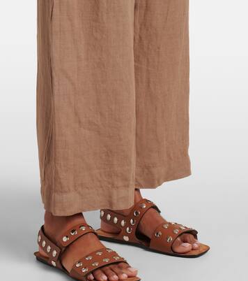 Gerade Hose Lola aus Leinen | Velvet