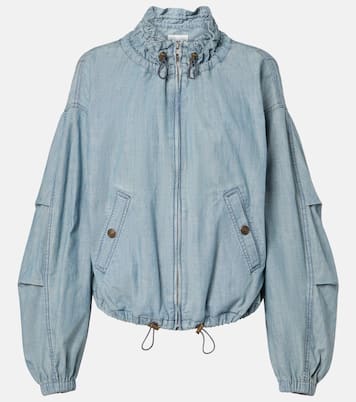 Plume chambray bomber jacket | Marant Etoile