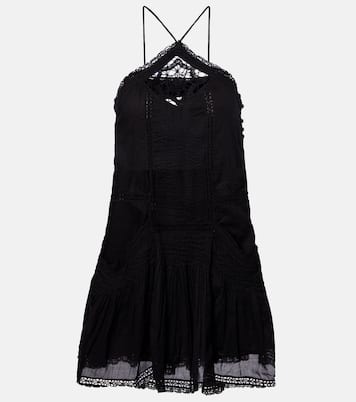 Robe Geraldin en coton et dentelle | Marant Etoile