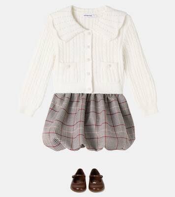 Checked skirt | Self-Portrait Kids