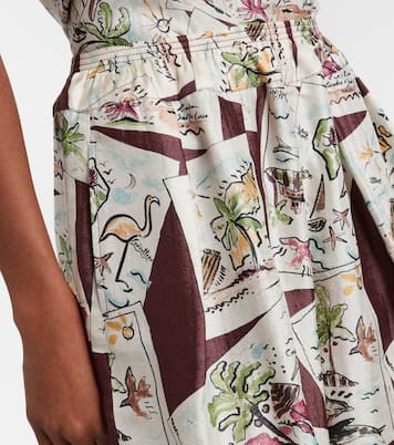 Bermuda Emon en soie | Loro Piana